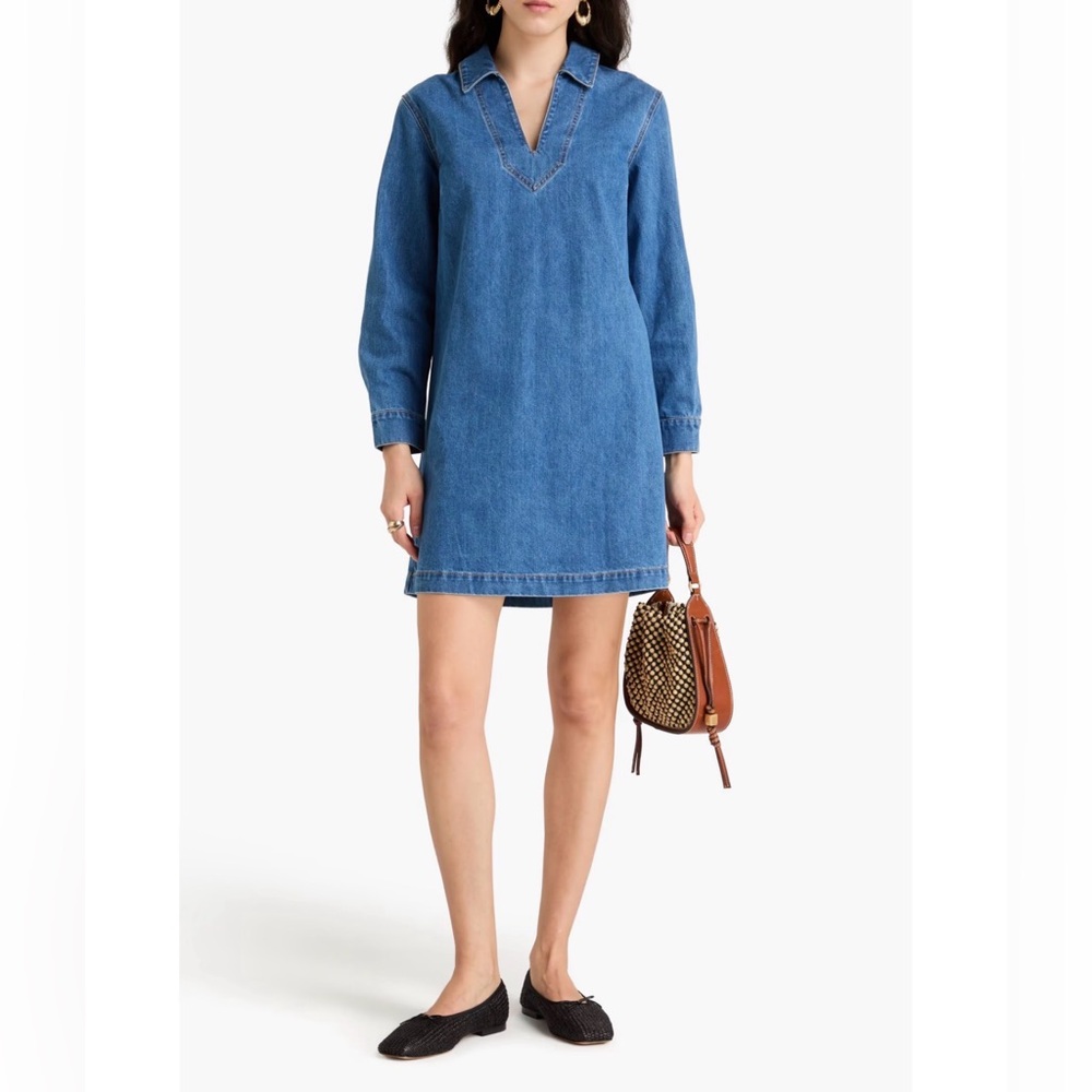 NWT Veronica Beard Wasta Denim Mini Dress (Size S)